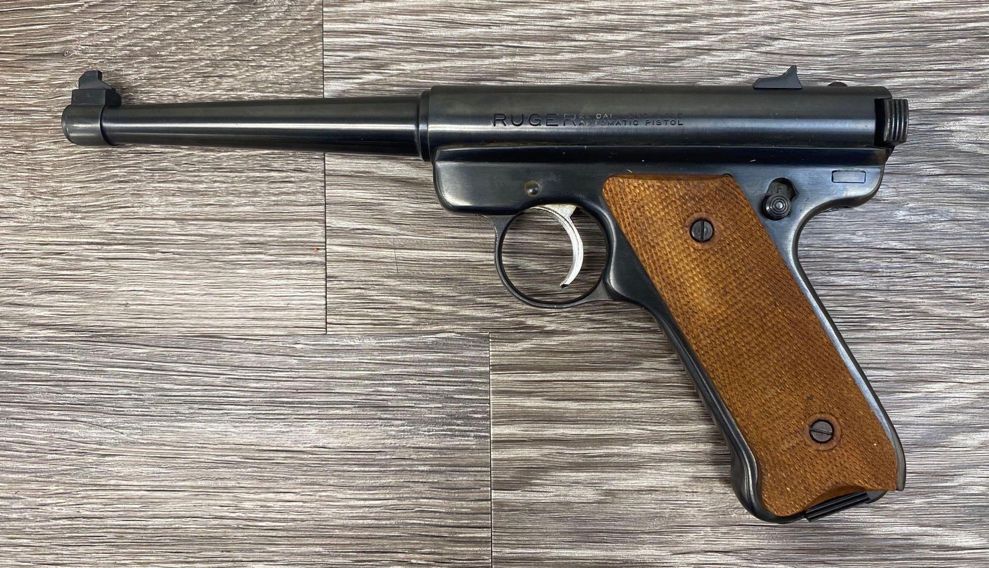 RUGER MARK I .22 SEMI-AUTOMATIC PISTOL