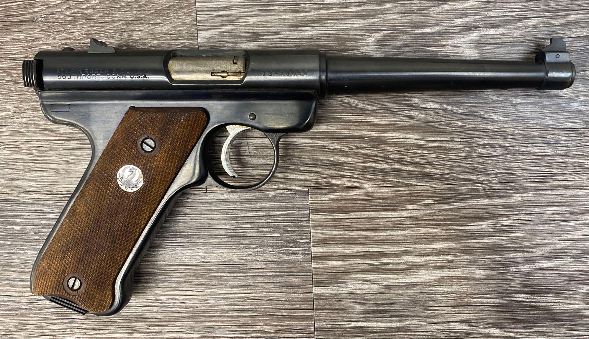 RUGER MARK I .22 SEMI-AUTOMATIC PISTOL