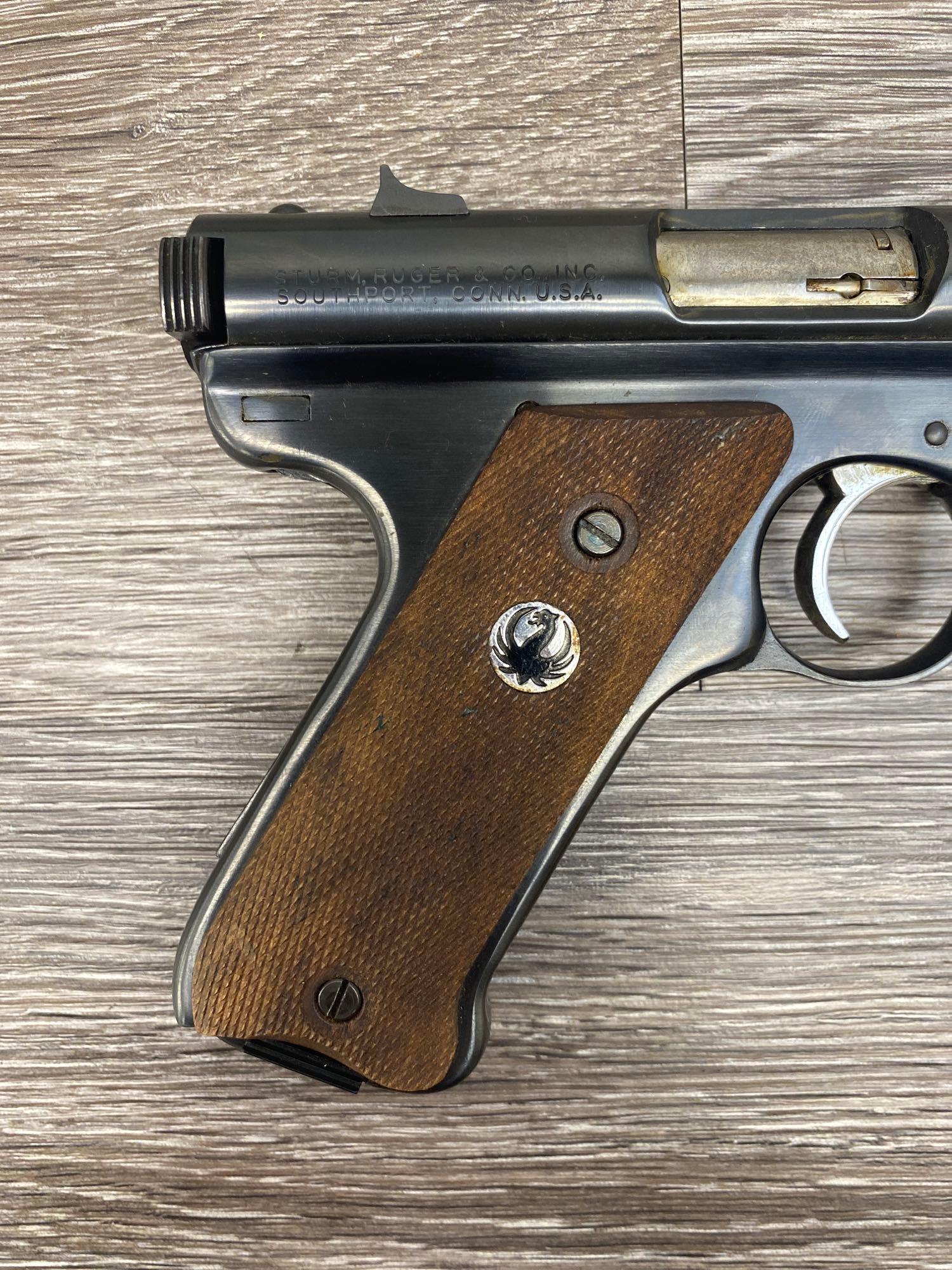 RUGER MARK I .22 SEMI-AUTOMATIC PISTOL