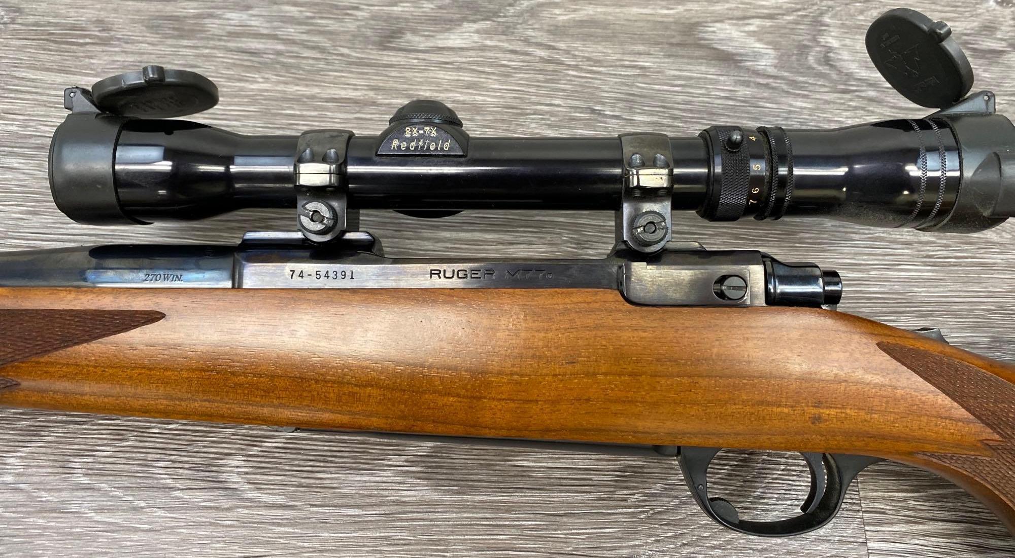 RUGER M77 .270 BOLT ACTION RIFLE
