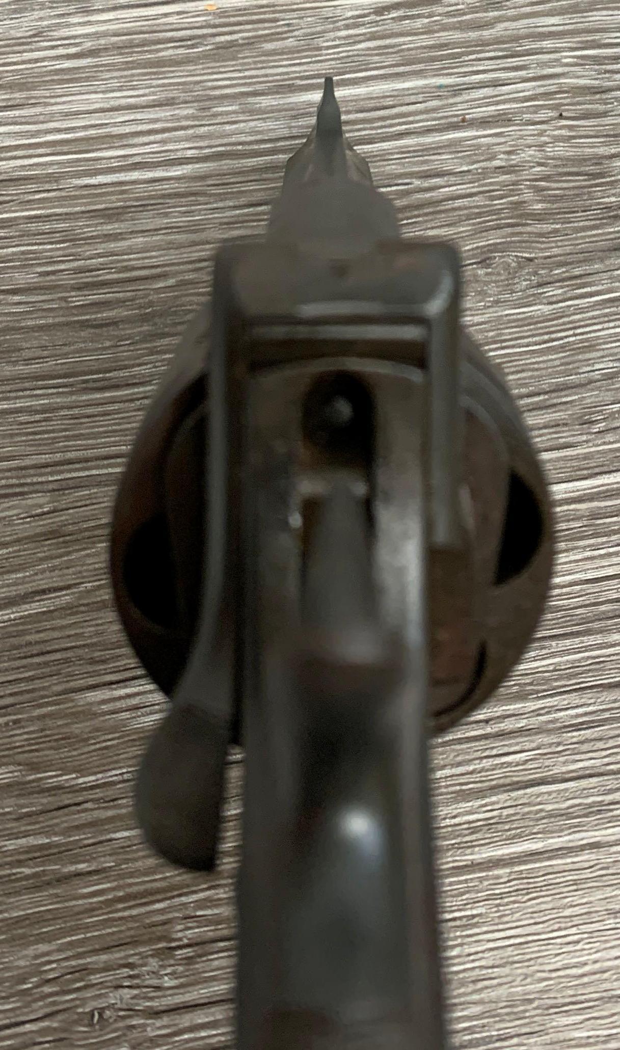 WEBLEY & SCOTT MK IV .38 S&W REVOLVER