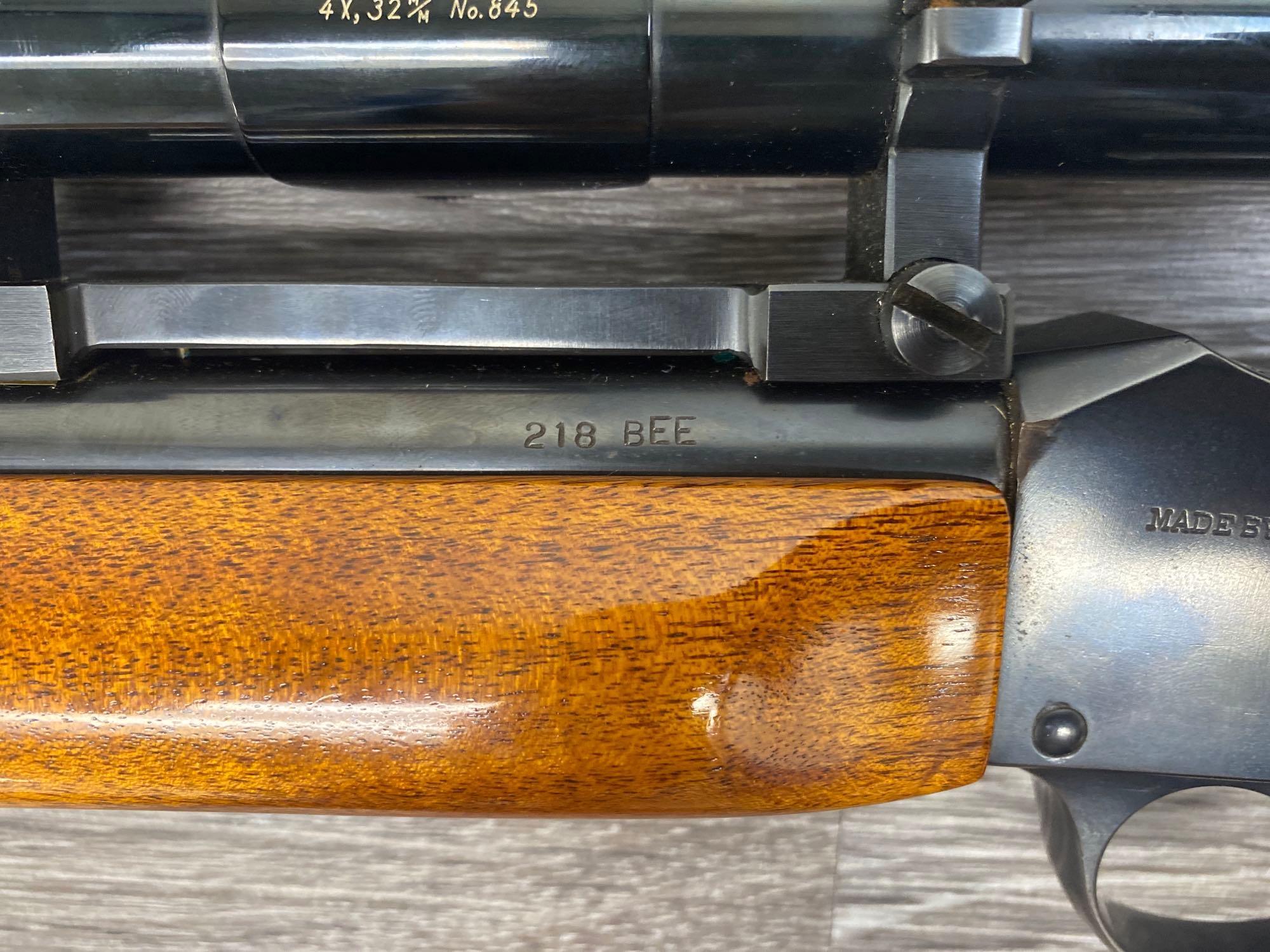 BIRMINGHAM SMALL ARMS CADETTE .218 BEE SINGLE SHOT RIFLE