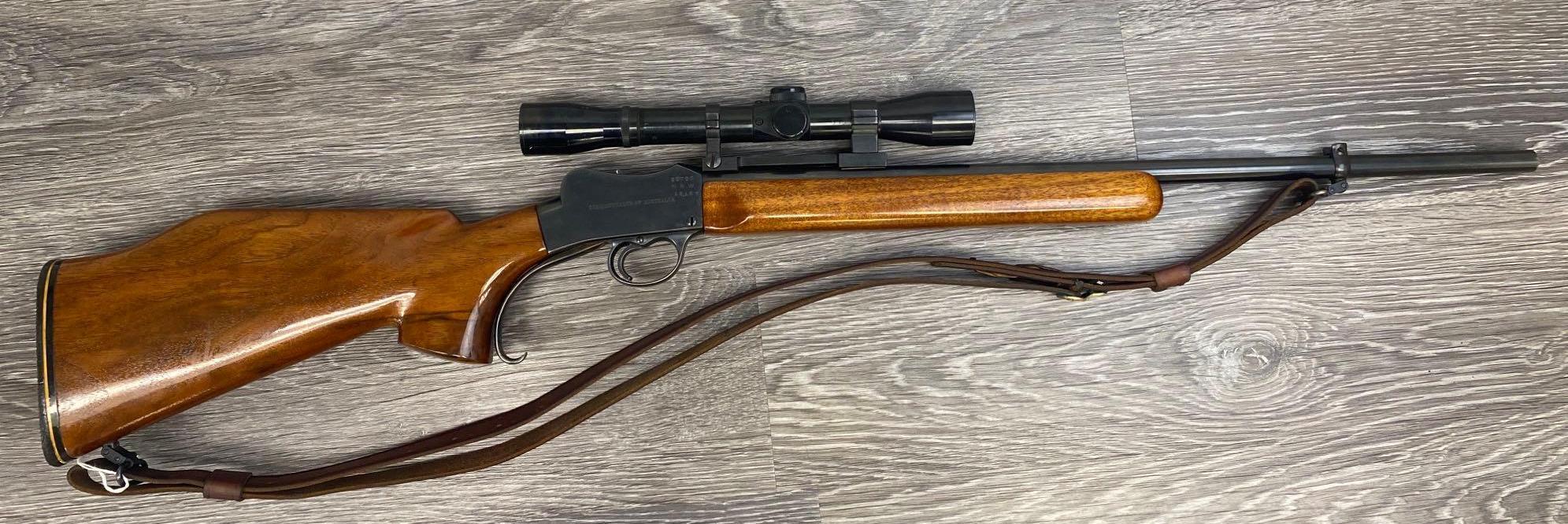 BIRMINGHAM SMALL ARMS CADETTE .218 BEE SINGLE SHOT RIFLE