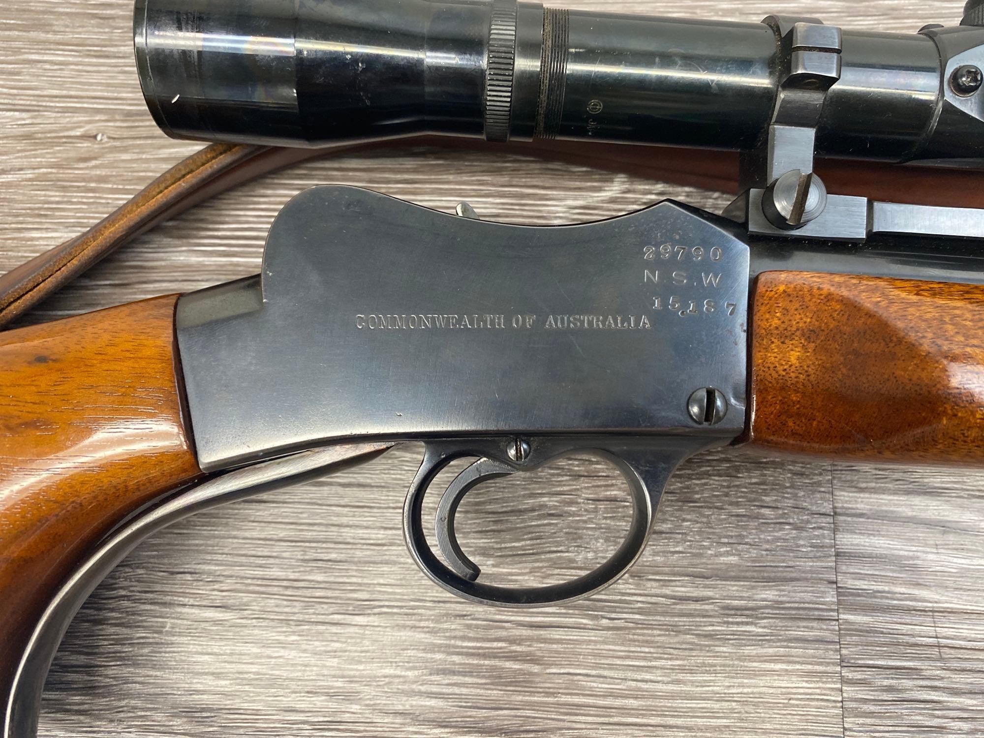 BIRMINGHAM SMALL ARMS CADETTE .218 BEE SINGLE SHOT RIFLE