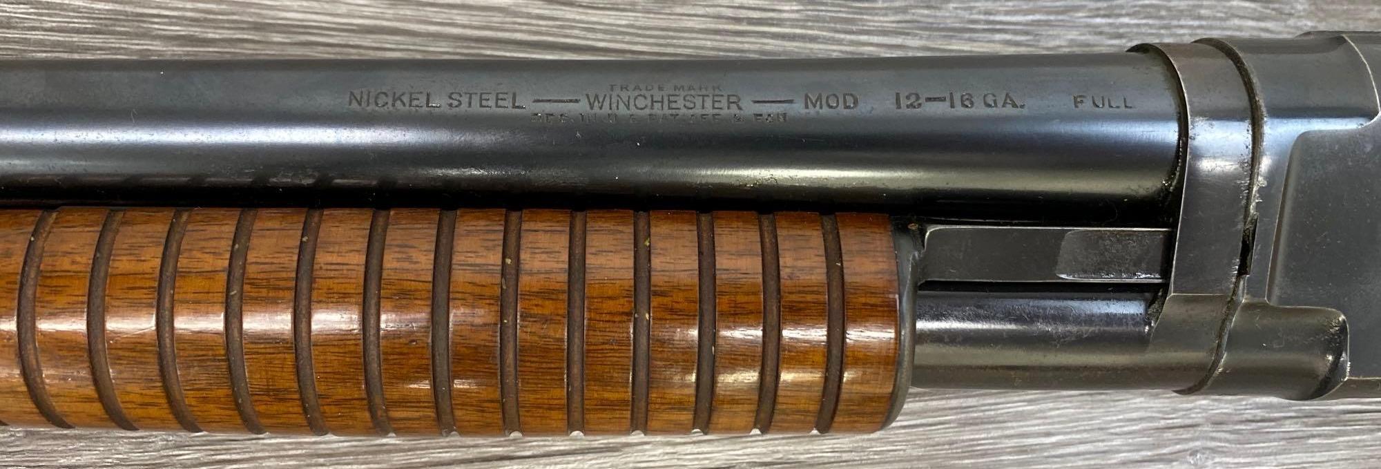 WINCHESTER MODEL 12 16 GAUGE PUMP ACTION SHOTGUN