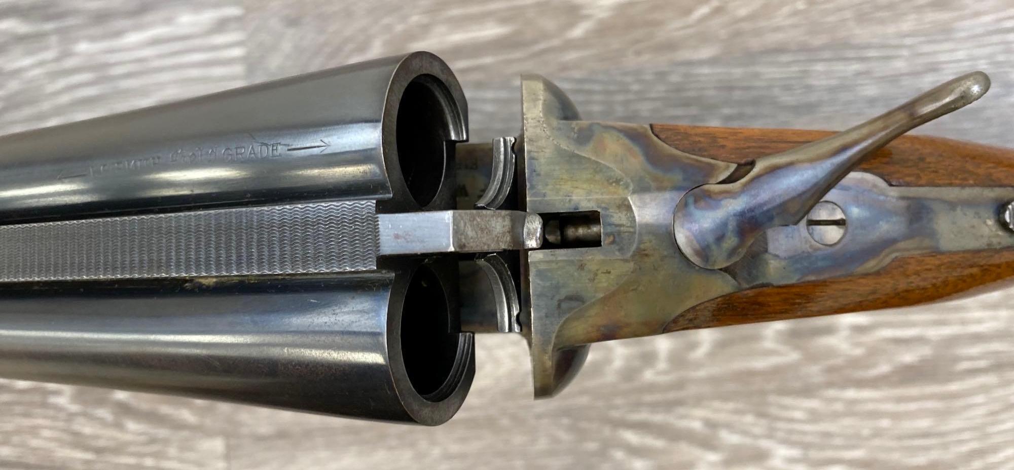 L.C. SMITH SXS 12 GAUGE DOUBLE BARREL SHOTGUN