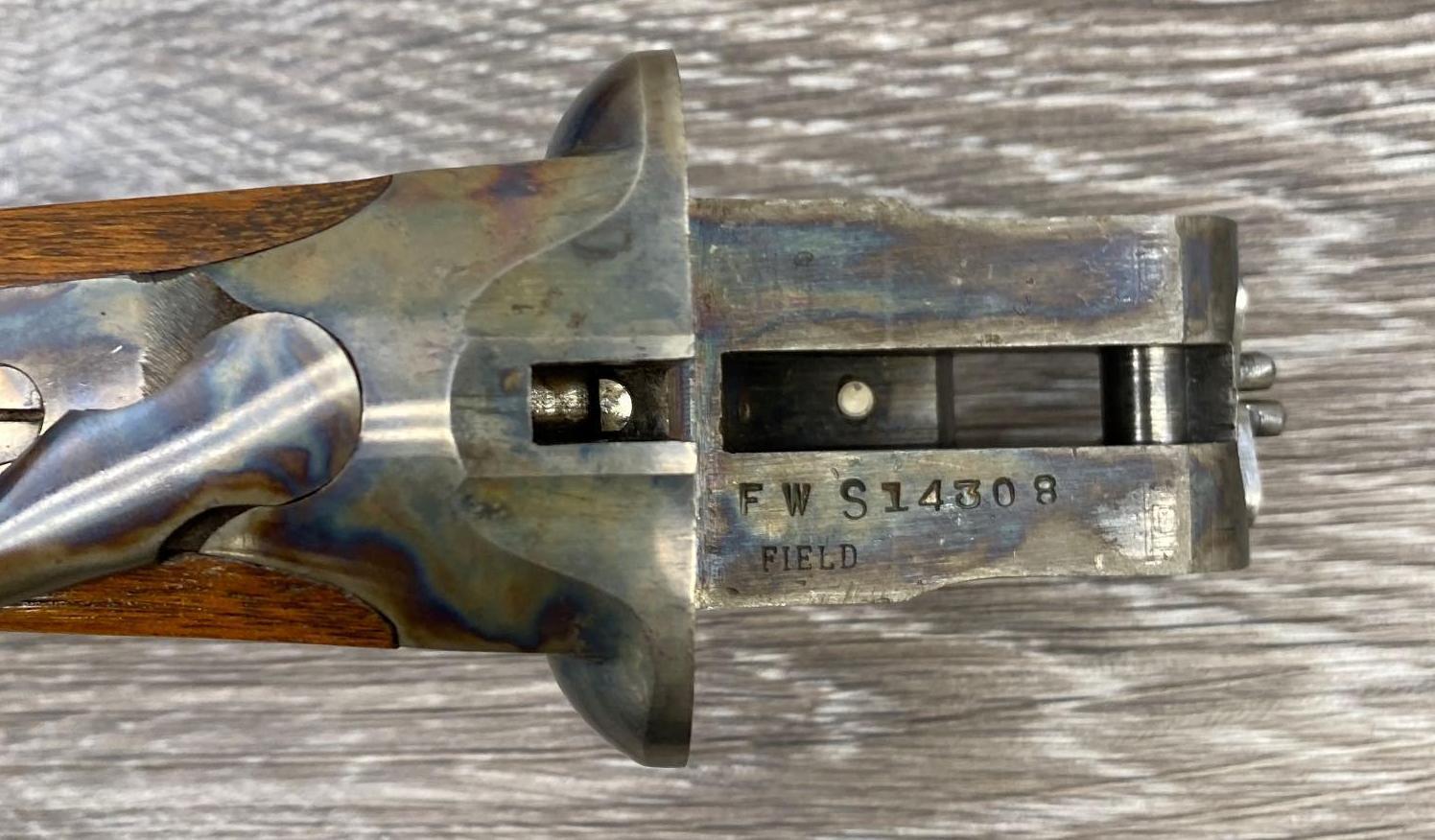 L.C. SMITH SXS 12 GAUGE DOUBLE BARREL SHOTGUN