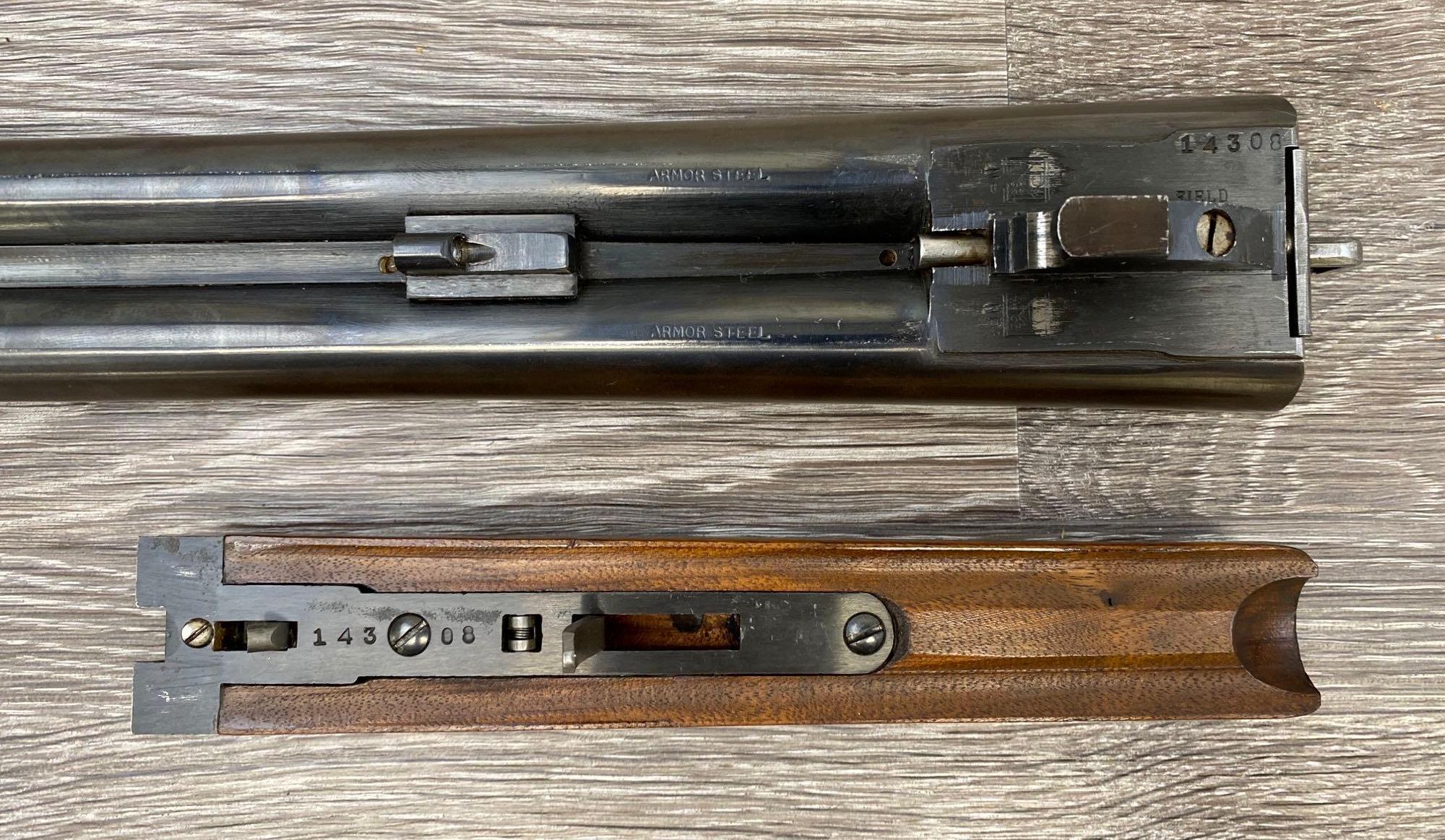 L.C. SMITH SXS 12 GAUGE DOUBLE BARREL SHOTGUN