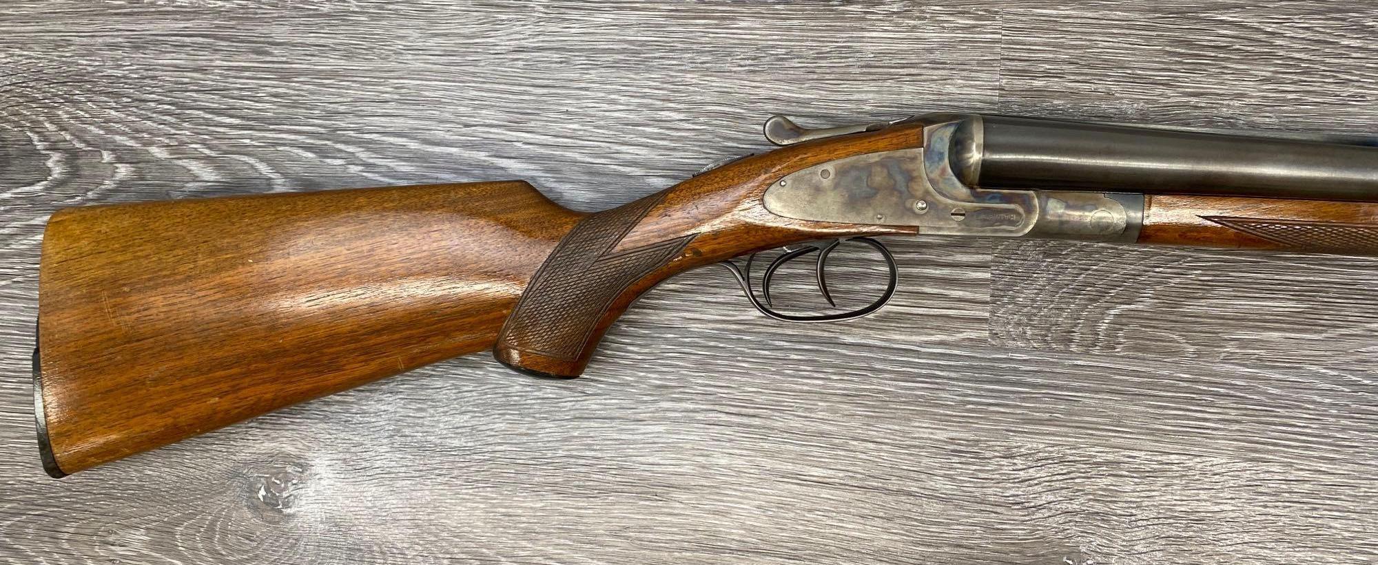 L.C. SMITH SXS 12 GAUGE DOUBLE BARREL SHOTGUN