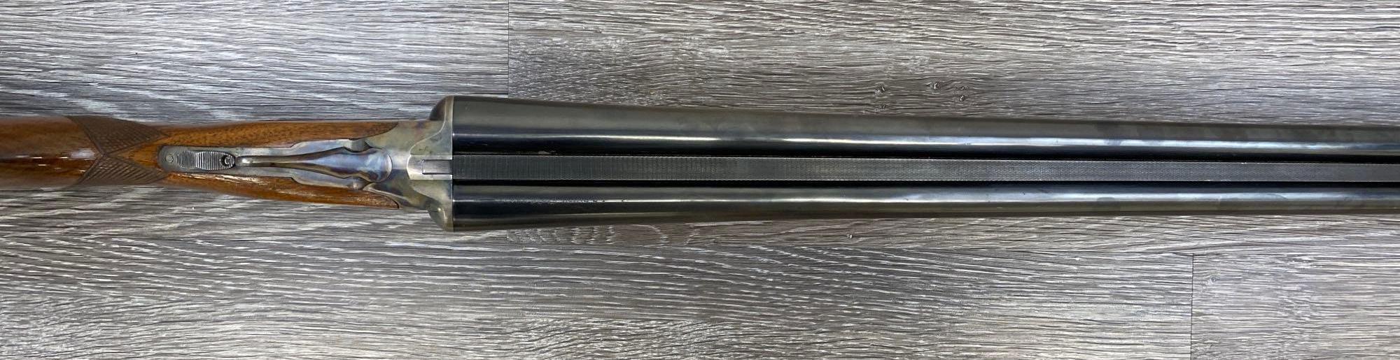 L.C. SMITH SXS 12 GAUGE DOUBLE BARREL SHOTGUN