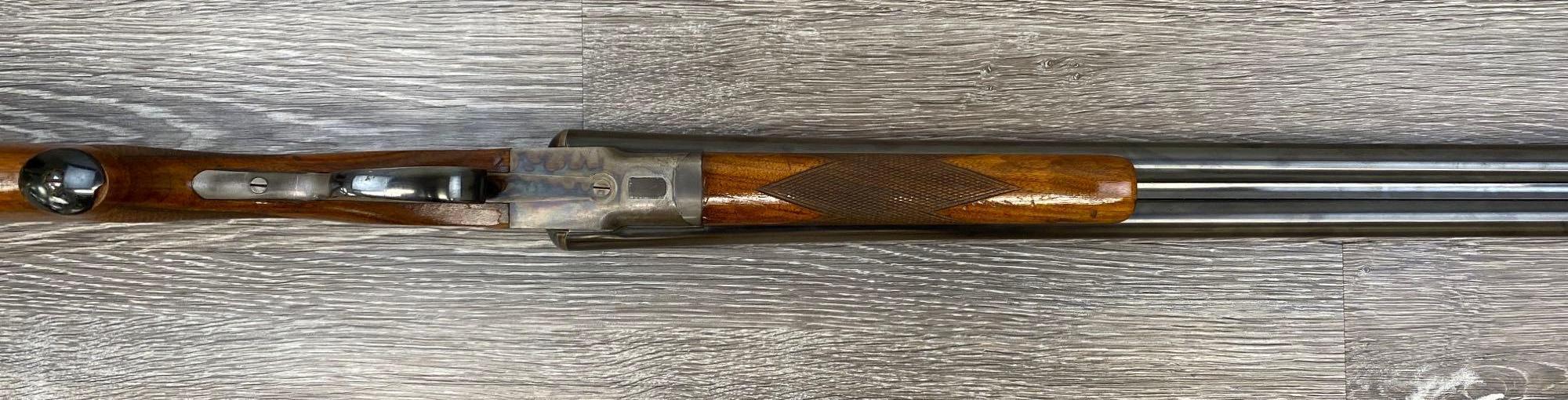 L.C. SMITH SXS 12 GAUGE DOUBLE BARREL SHOTGUN