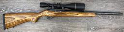 RUGER 10/22 .22LR SEMI AUTO RIFLE W/ LEUPOLD SCOPE