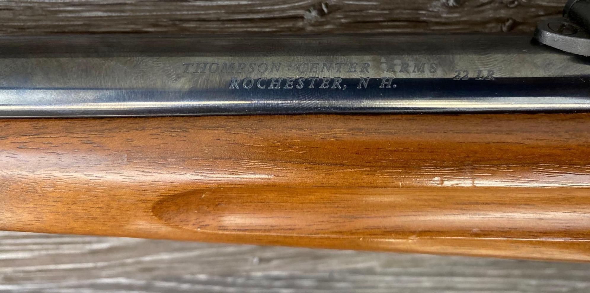 THOMPSON CENTER ENCORE .22LR TOP BREAK SINGLE SHOT RIFLE