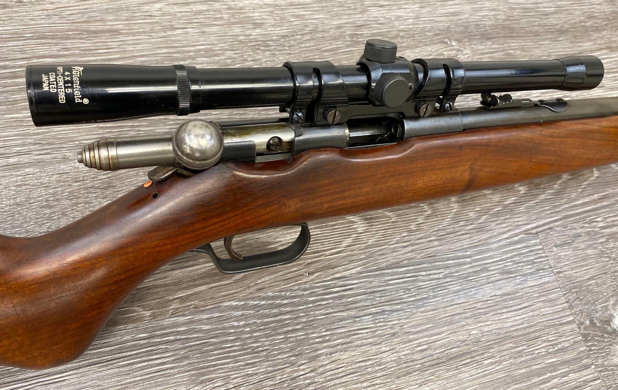 WESTERN FIELD M820A .22LR BOLT ACTION RIFLE