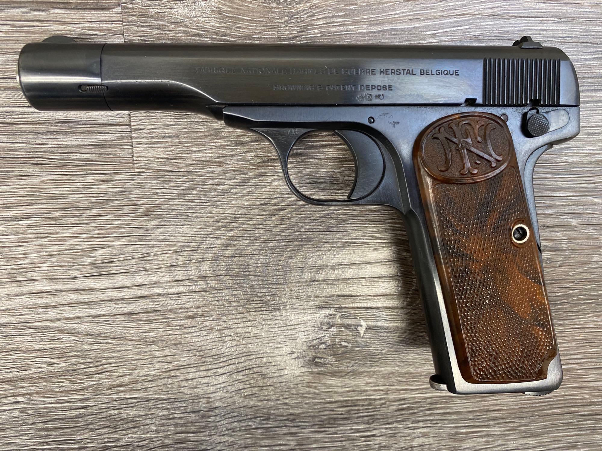 NAZI MARKED FN MODEL1922 SEMI AUTO PISTOL .32 CAL
