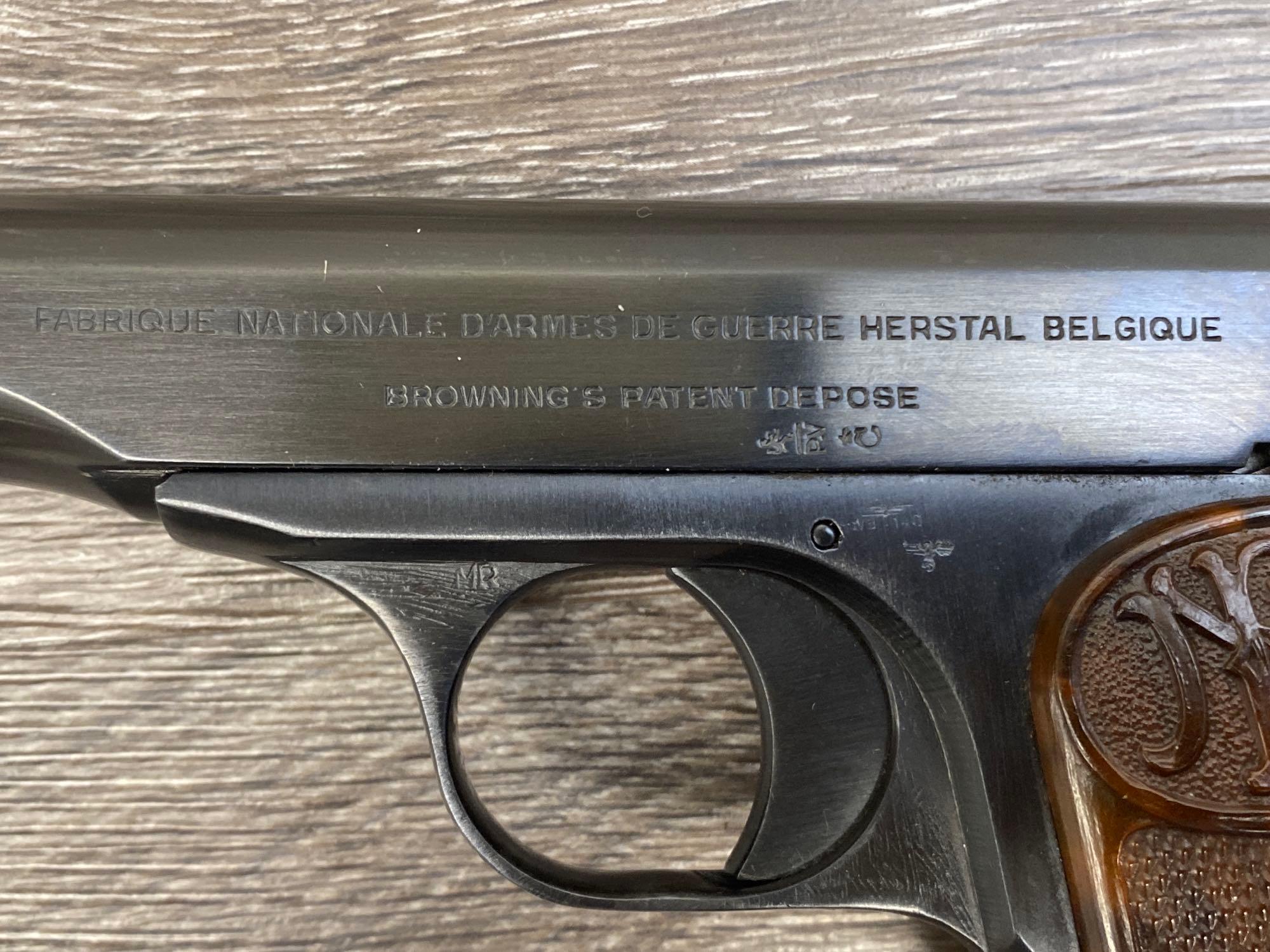 NAZI MARKED FN MODEL1922 SEMI AUTO PISTOL .32 CAL