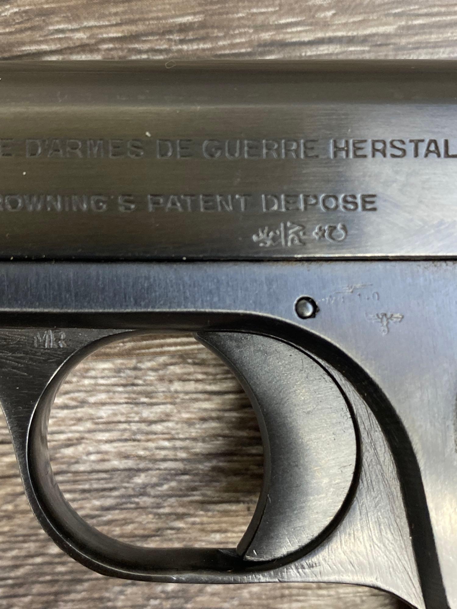 NAZI MARKED FN MODEL1922 SEMI AUTO PISTOL .32 CAL