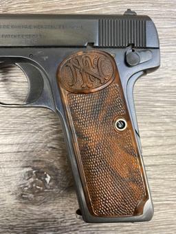 NAZI MARKED FN MODEL1922 SEMI AUTO PISTOL .32 CAL