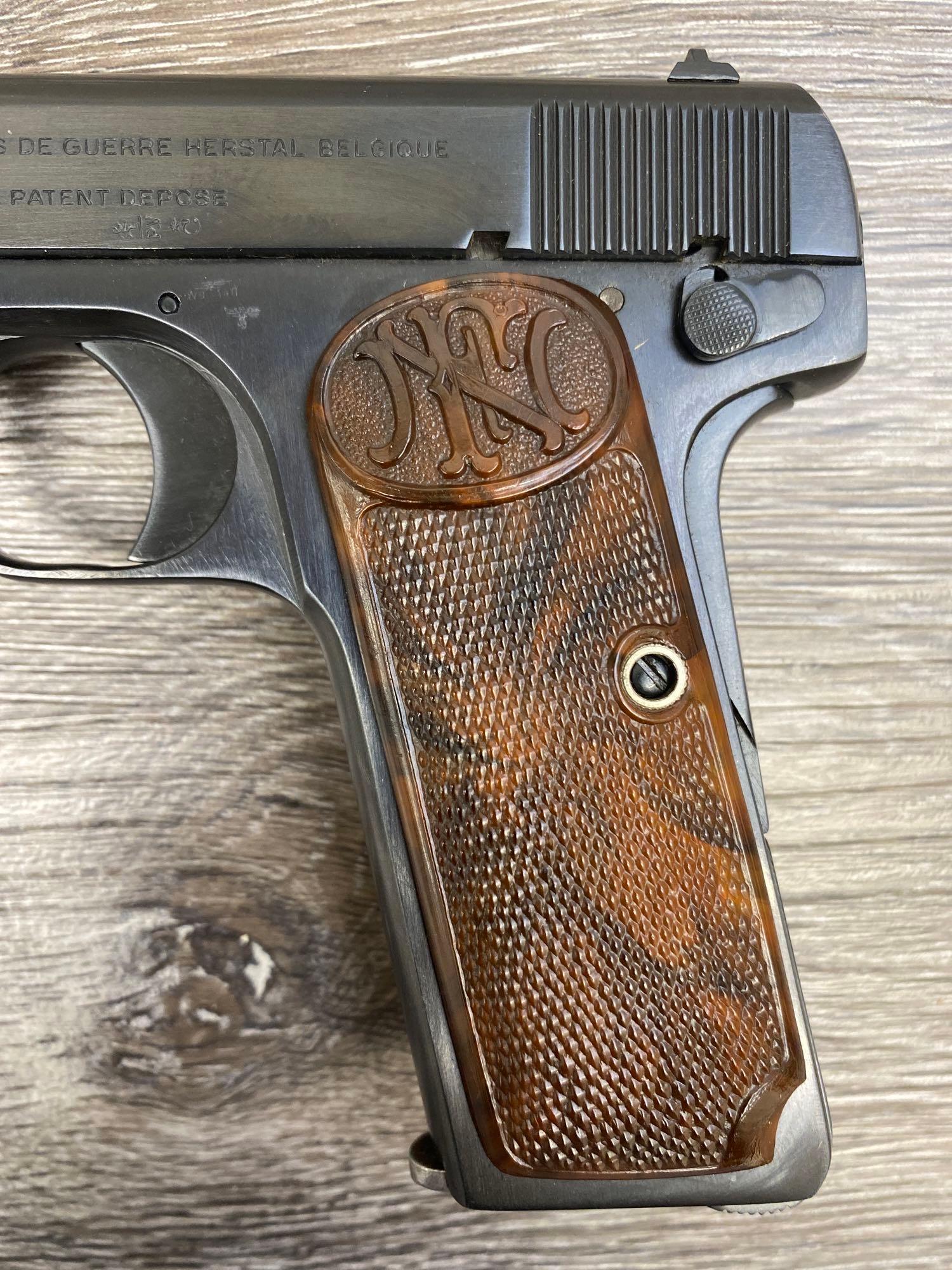 NAZI MARKED FN MODEL1922 SEMI AUTO PISTOL .32 CAL