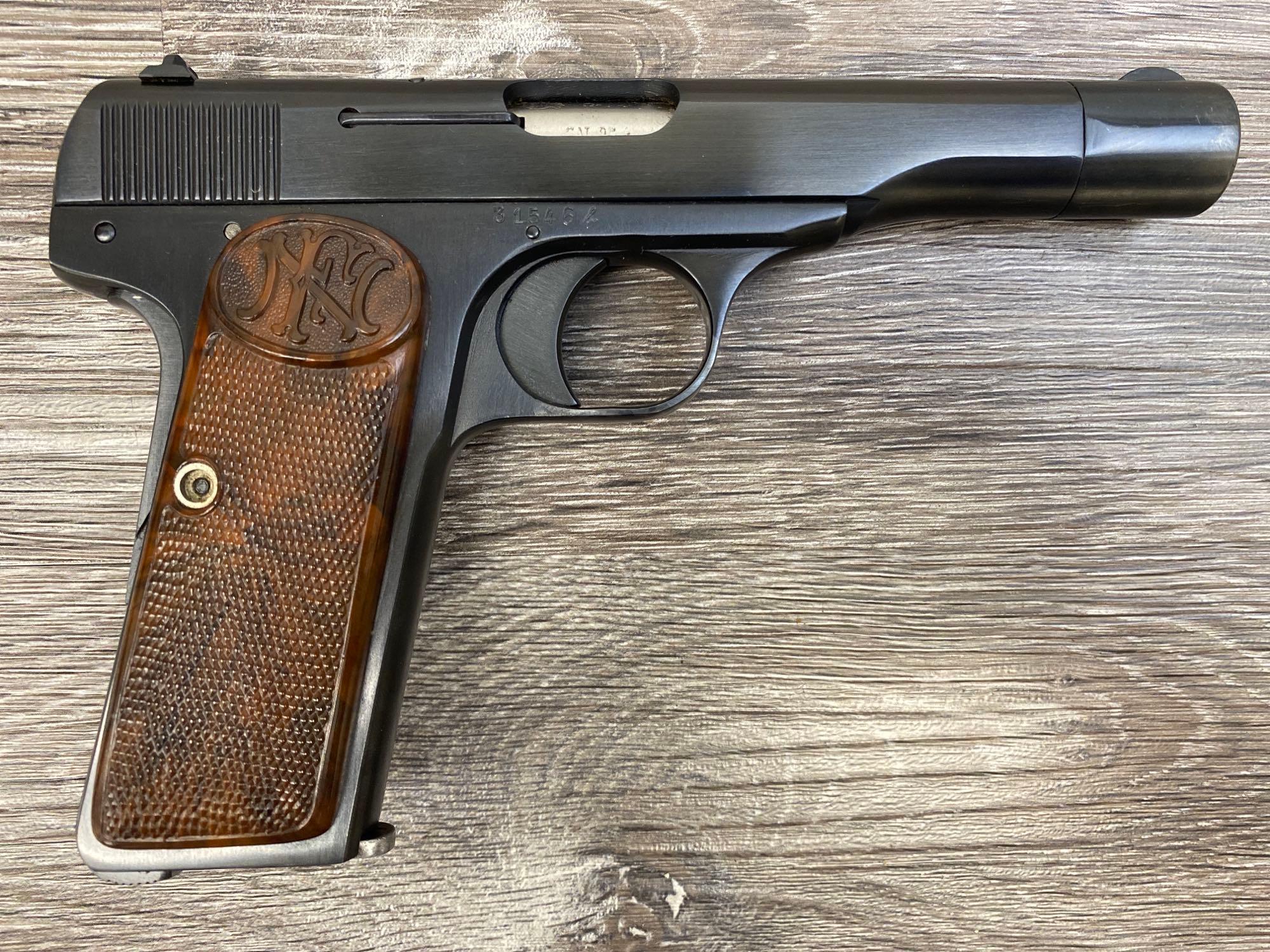 NAZI MARKED FN MODEL1922 SEMI AUTO PISTOL .32 CAL