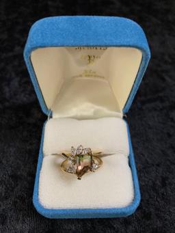 14K CUSTOM LADIES GOLD RING SET