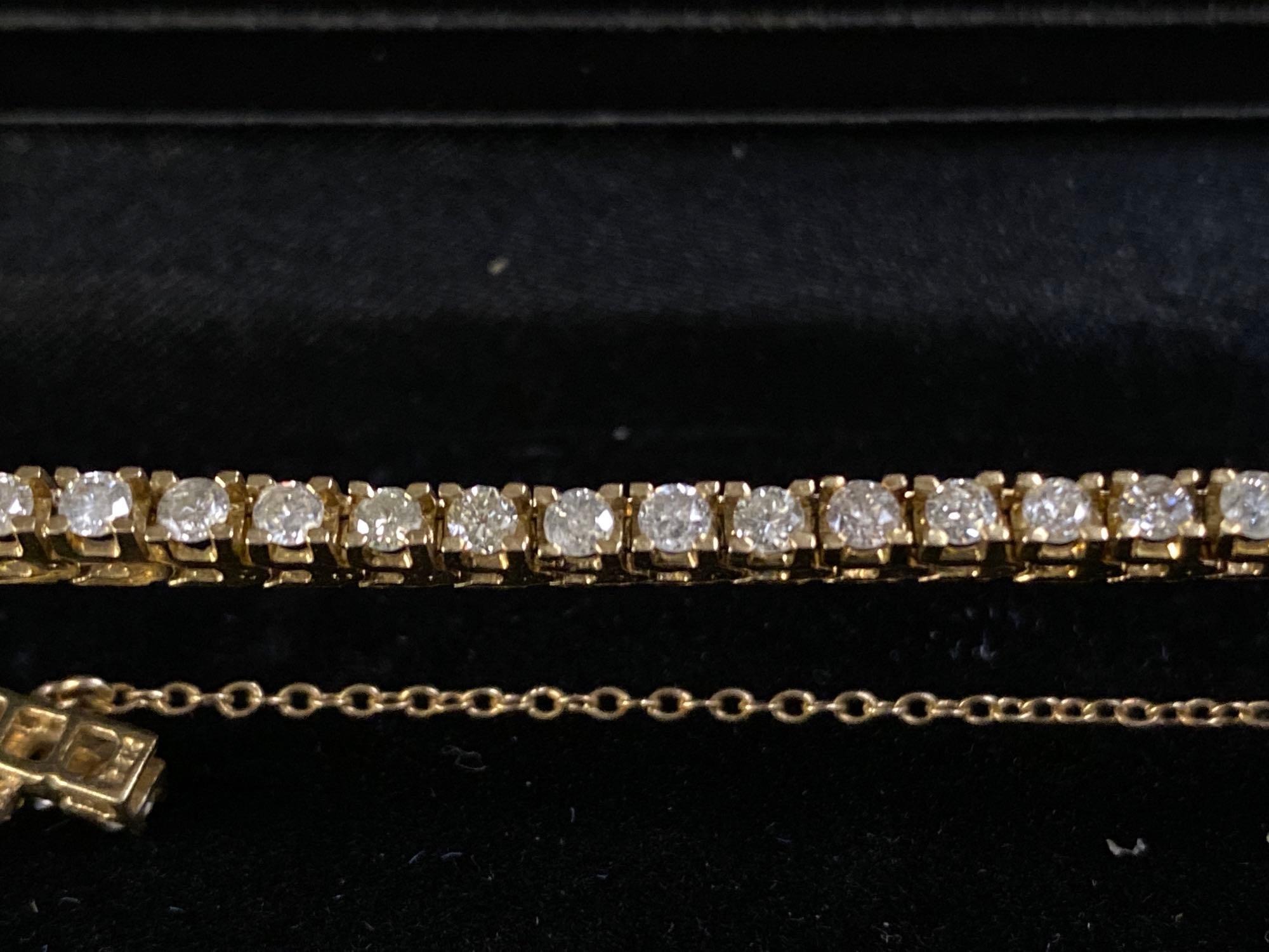 14K CUSTOM LADIES GOLD RING SET