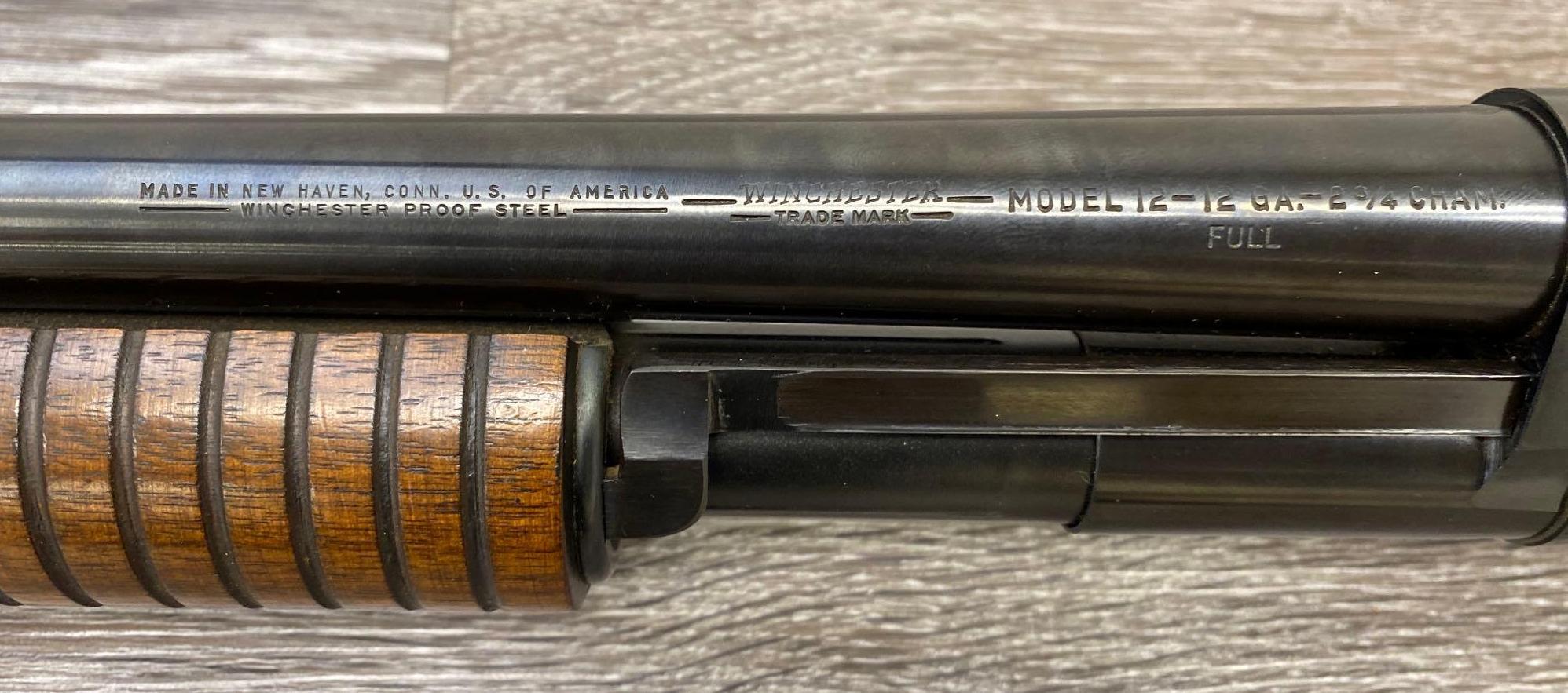 WINCHESTER 12 12 GAUGE PUMP ACTION SHOTGUN