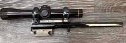 THOMPSON CENTER CONTENDER BARREL .22 WMR CAL. W/ LEUPOLD SCOPE