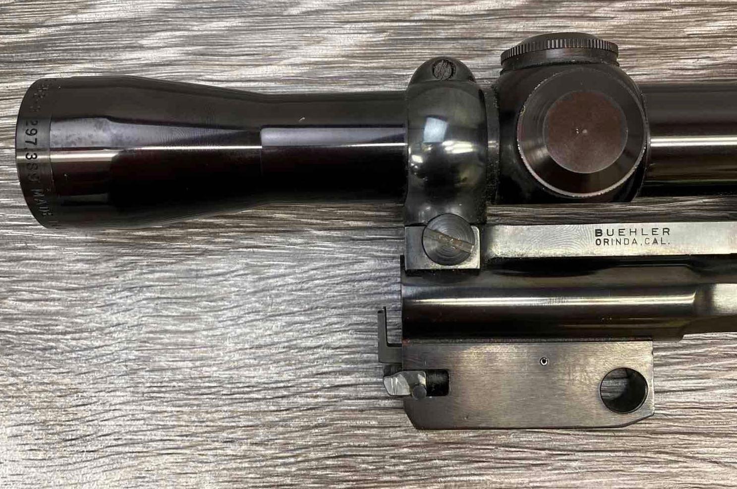THOMPSON CENTER CONTENDER BARREL .22 WMR CAL. W/ LEUPOLD SCOPE