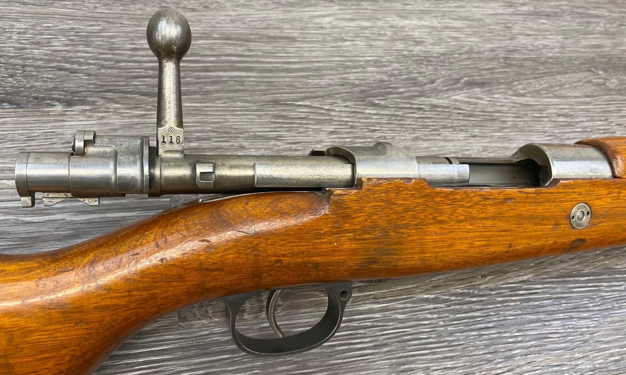 MANCHURIAN MUKDEN ARSENAL LIAO TYPE 13 MAUSER 8MM BOLT ACTION RIFLE