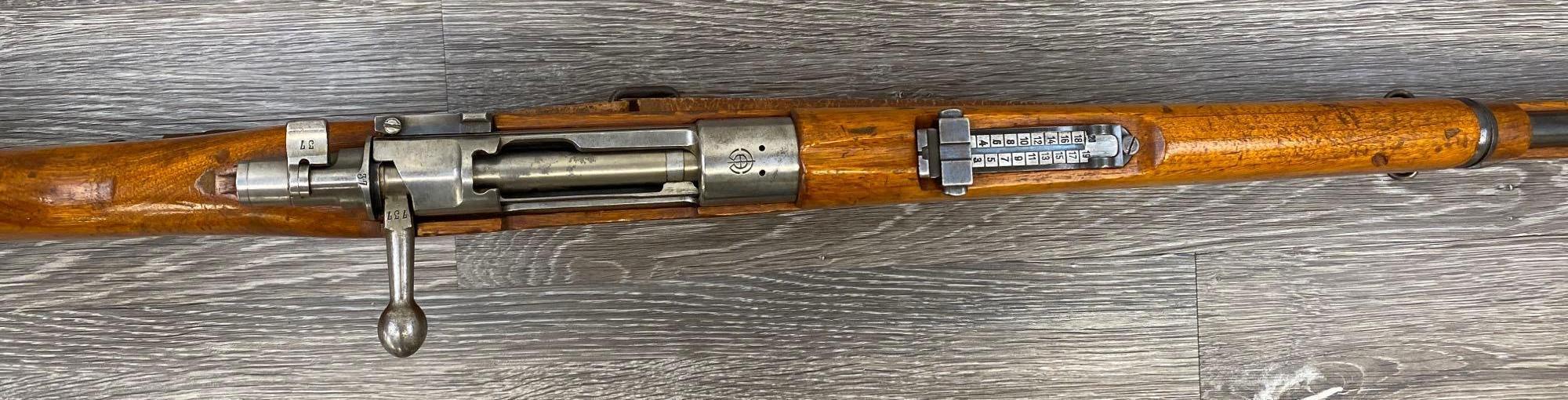 MANCHURIAN MUKDEN ARSENAL LIAO TYPE 13 MAUSER 8MM BOLT ACTION RIFLE