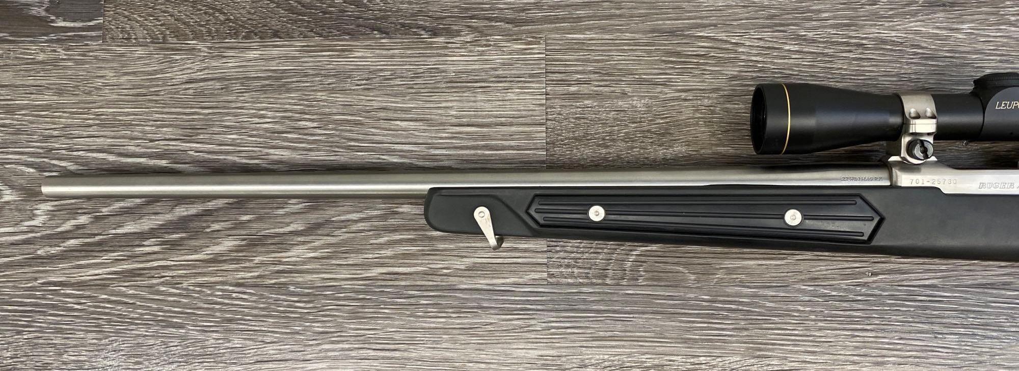 RUGER 77/22 ALL WEATHER .22 MAG BOLT ACTION RIFLE