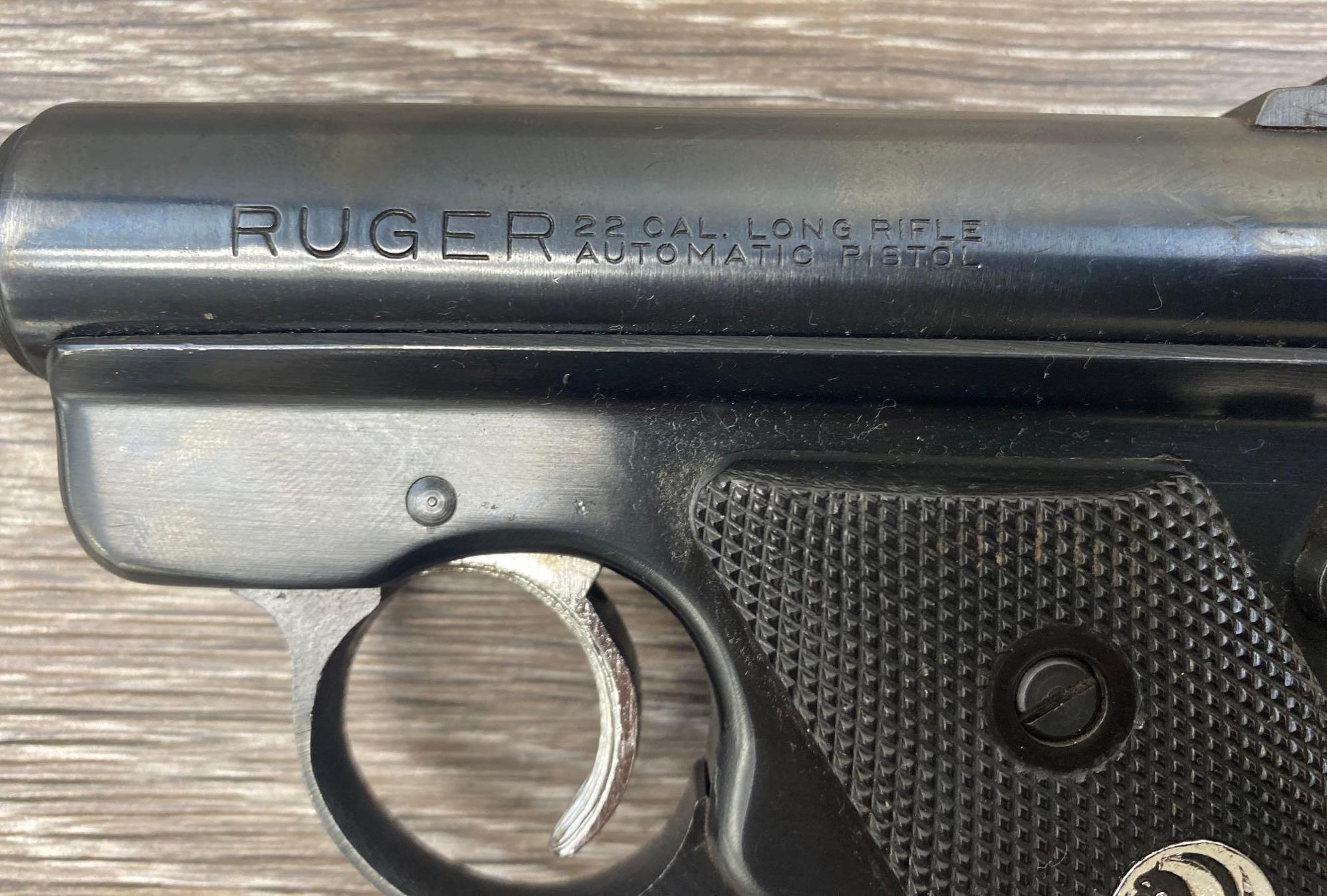 RUGER MK1 .22 LR SEMI AUTO PISTOL
