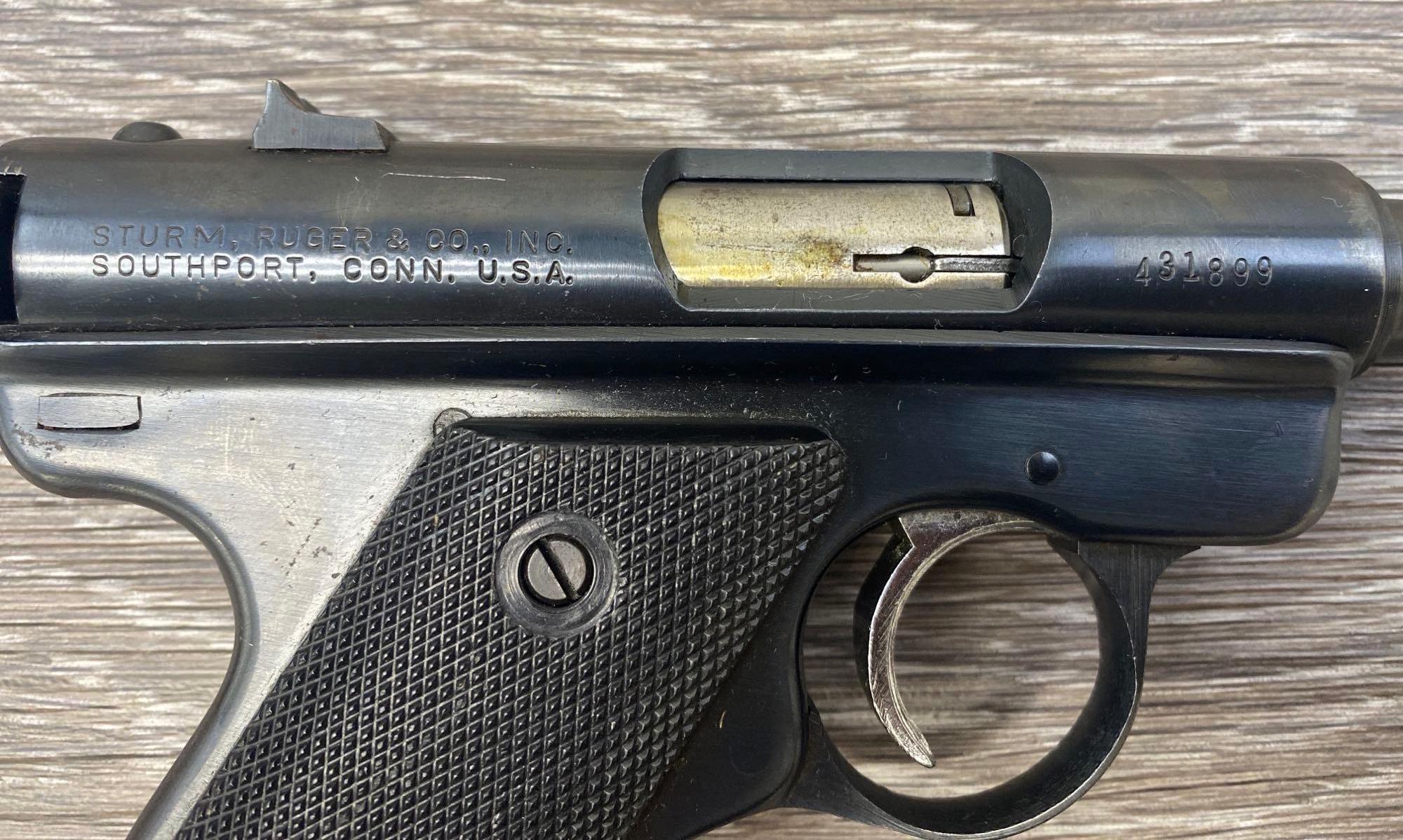 RUGER MK1 .22 LR SEMI AUTO PISTOL