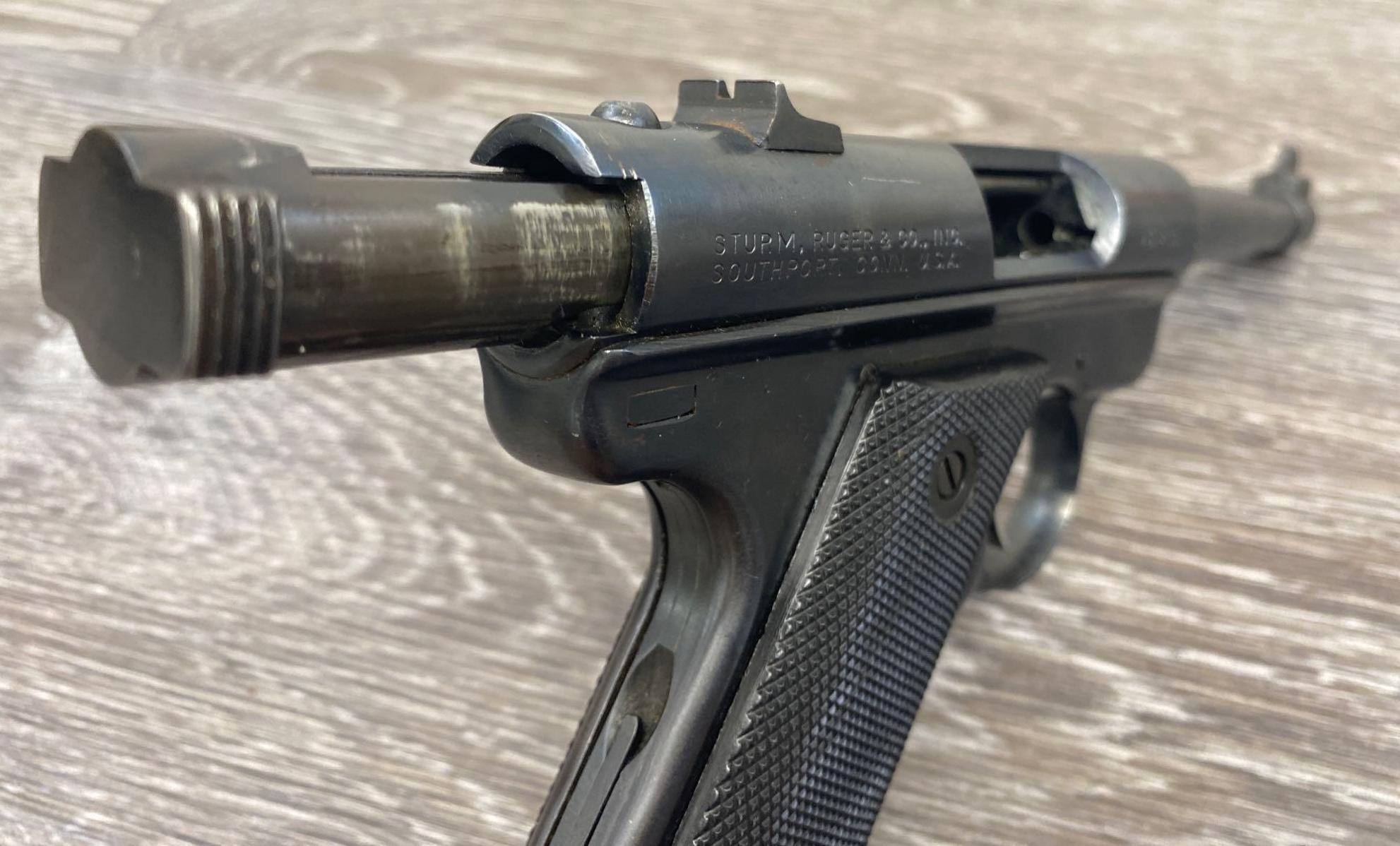 RUGER MK1 .22 LR SEMI AUTO PISTOL