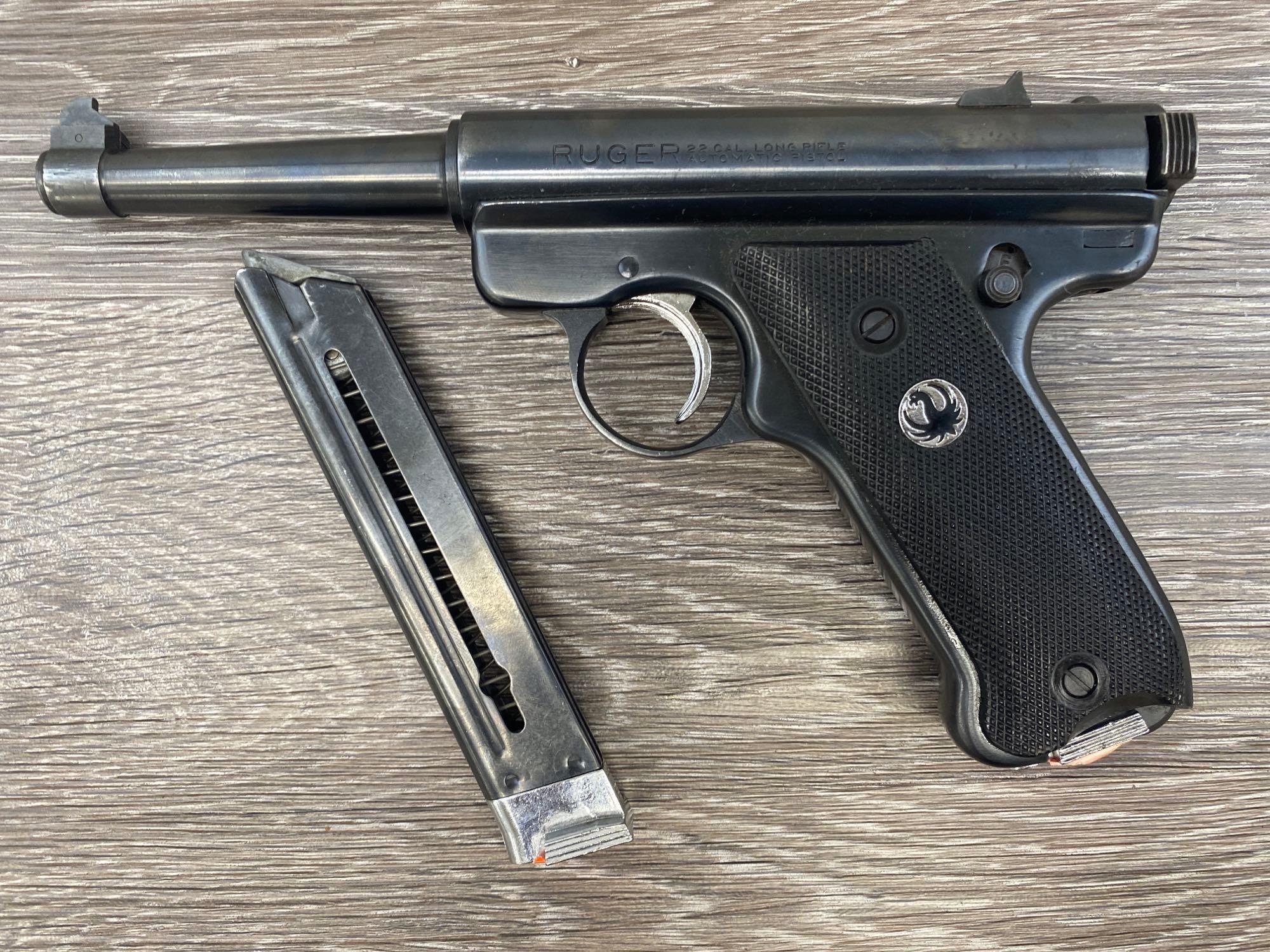 RUGER MK1 .22 LR SEMI AUTO PISTOL