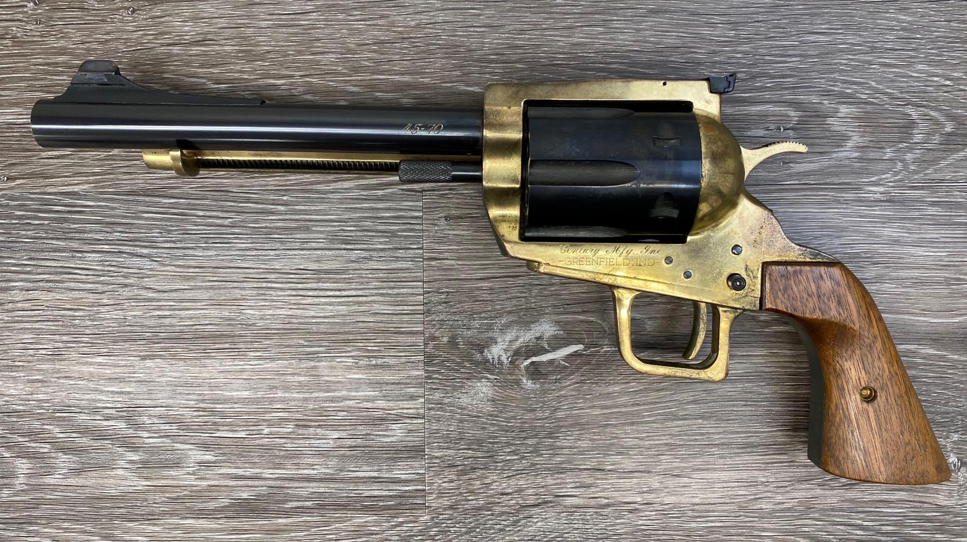CENTURY MFG INC MODEL 100 .45-70 REVOLVER