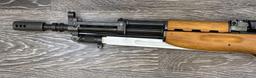 YUGOSLAVIAN SKS 7.62X39 SEMI AUTO RIFLE W/ SCOPE