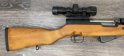 YUGOSLAVIAN SKS 7.62X39 SEMI AUTO RIFLE W/ SCOPE