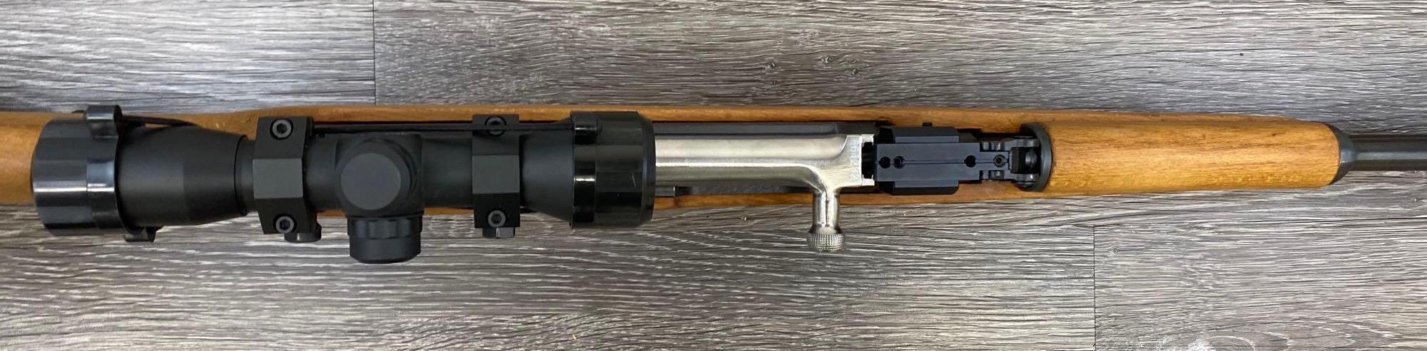 YUGOSLAVIAN SKS 7.62X39 SEMI AUTO RIFLE W/ SCOPE