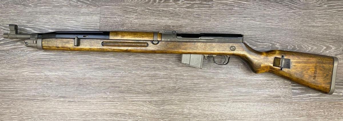 CZECH MODEL VZ 52/57 7.62X39 CAL. SEMI AUTO RIFLE W/FOLDING BAYONET