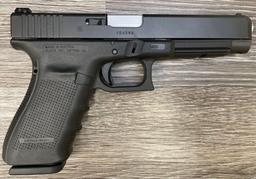 CASED GEN. 4 GLOCK 41 SEMI-AUTO .45 ACP PISTOL w/EXTRA MAG., ACCESSORIES