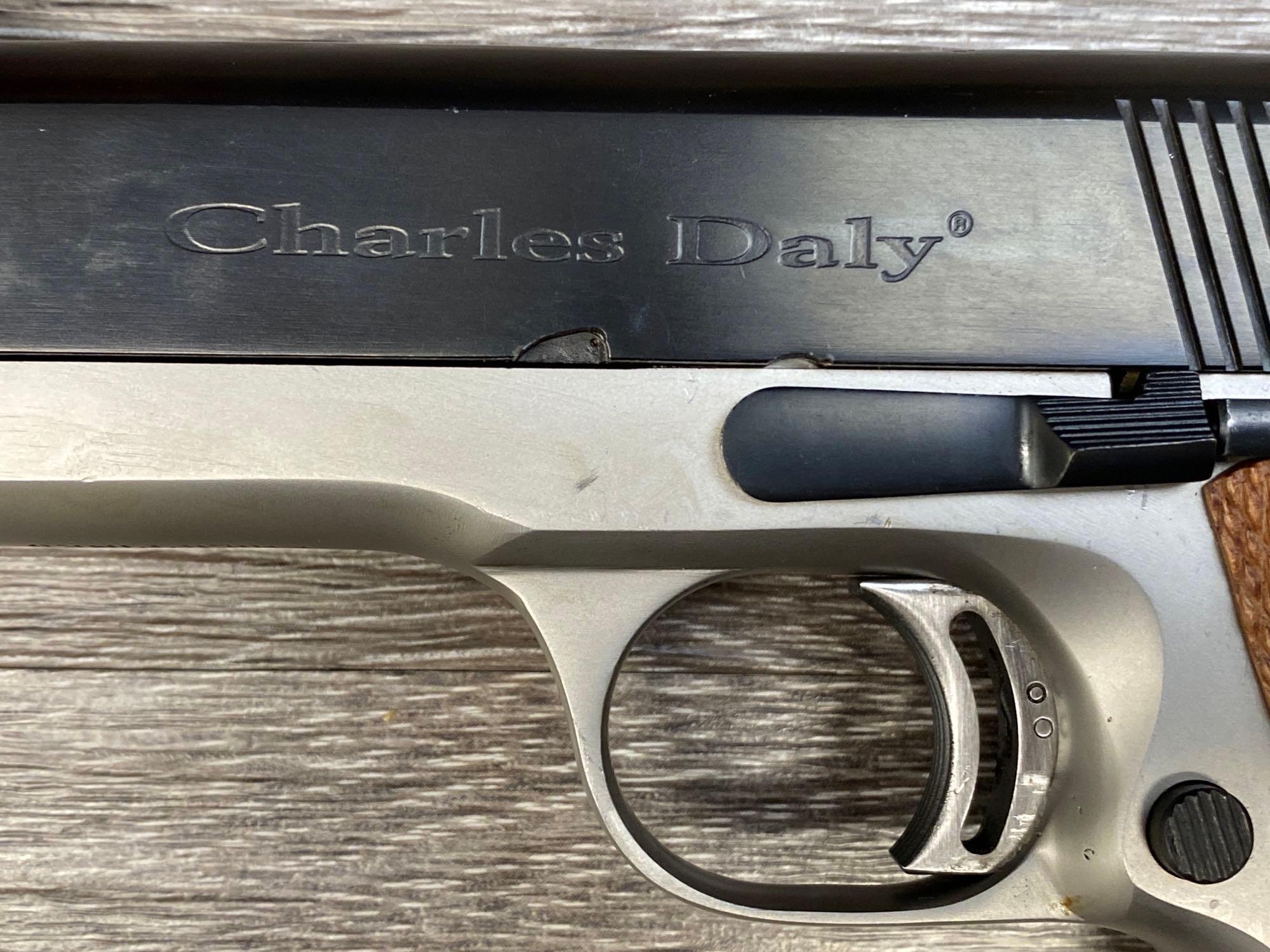 CASED CHARLES DALY SUPERIOR 1911-A1 OFFICERS SEMI-AUTO .45 ACP PISTOL