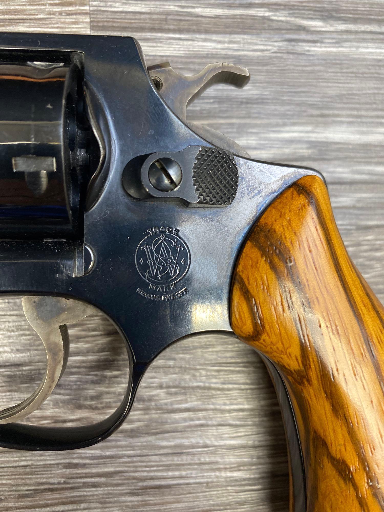 EARLY SMITH & WESSON MODEL 36 NO-DASH .38 SPECIAL REVOLVER