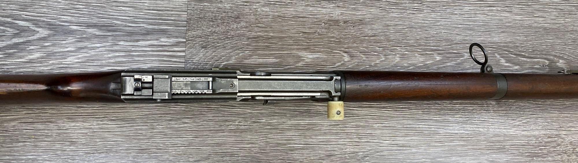 MAS MODEL 1949 7.5 MM CALIBER SEMI-AUTO RIFLE W/BAYONET/STACKING ROD/SLING SWIVEL