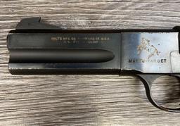 EARLY COLT WOODSMAN MATCH TARGET 2ND MODEL .22LR CAL. SEMI-AUTO TARGET PISTOL