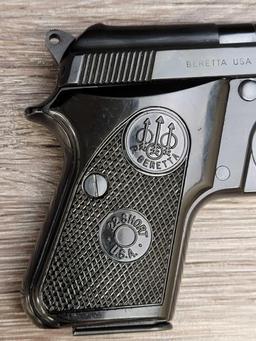 BERETTA MODEL 950BS .22 SHORT TIP-UP BARREL SEMI-AUTO PISTOL