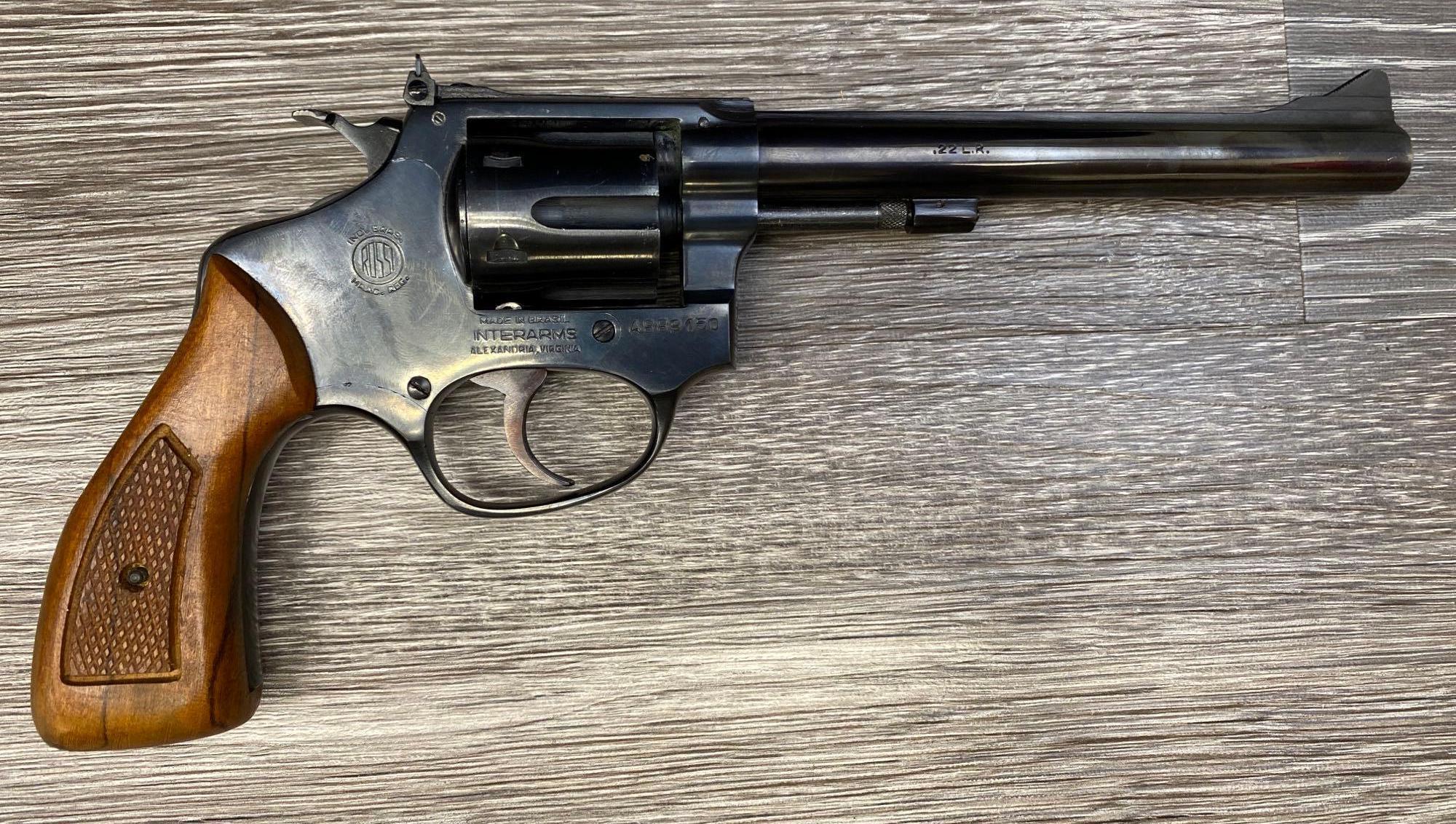 ROSSI/INTERARMS MODEL 51 .22 LR CAL. DA REVOLVER W/FACTORY BOX