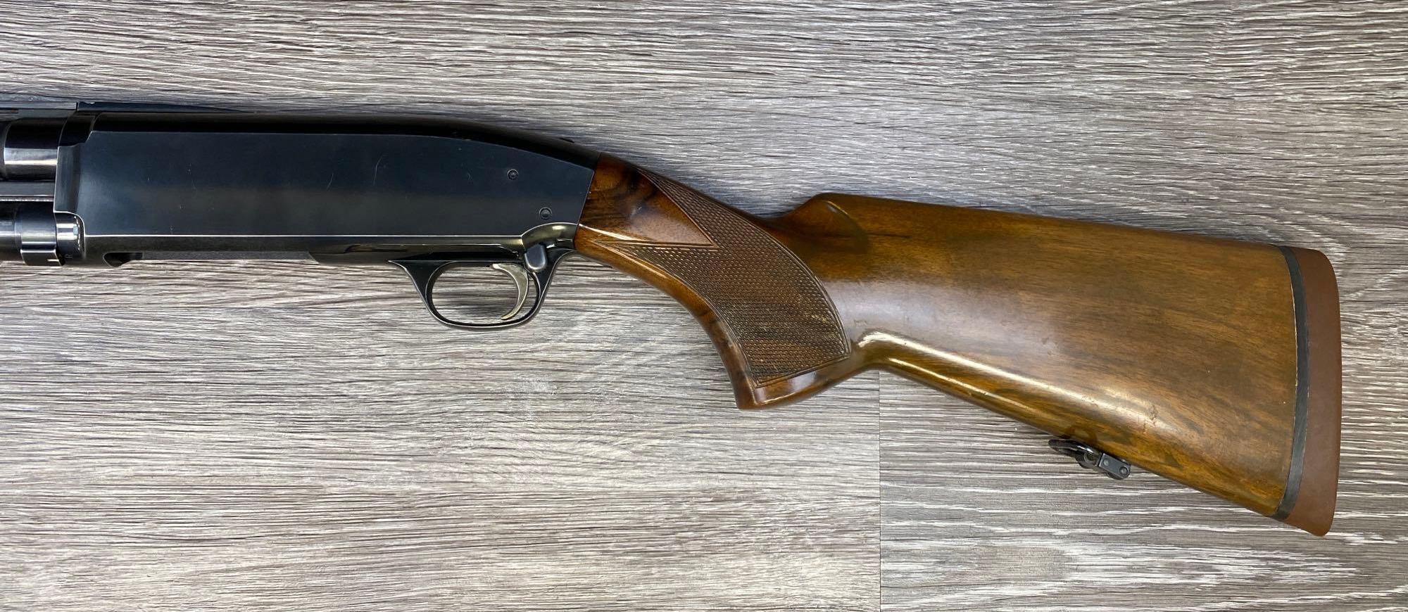 BROWNING INVECTOR BPS FIELD MODEL 12 GAUGE PUMP ACTION SHOTGUN.