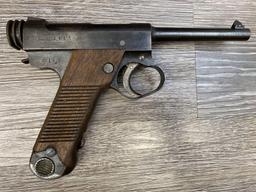 WW II ERA JAPANESE NAMBU TYPE 14 SEMI-AUTO PISTOL